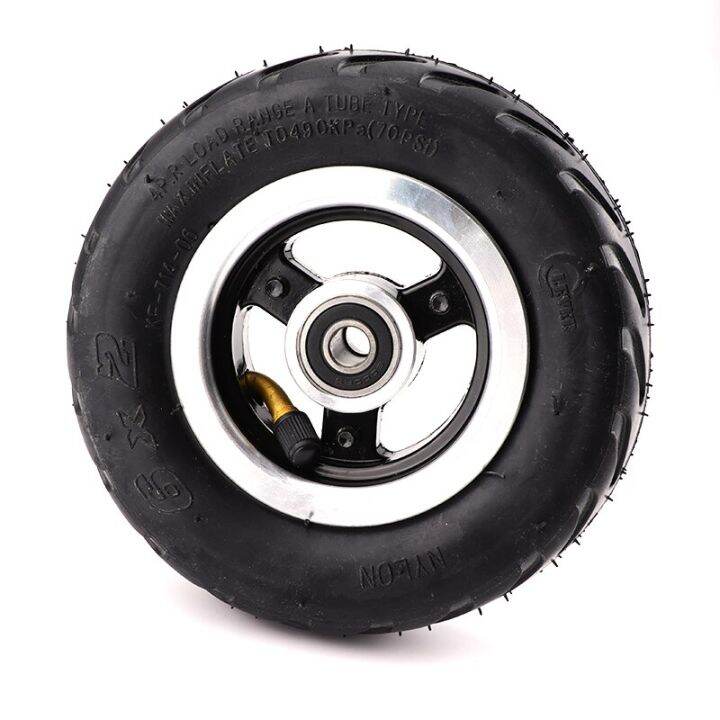 6X2 Tyre 6 inch Kick scooter tire and inner tube kit Motorized scooter