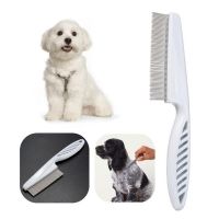 【FCL】✿☏ Flea Comb Cats Dogs Hair Grooming Tools Deworming Short Fur Remove