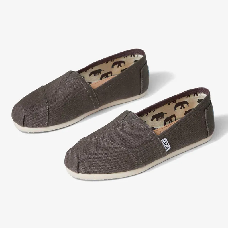 toms ash canvas women's classics