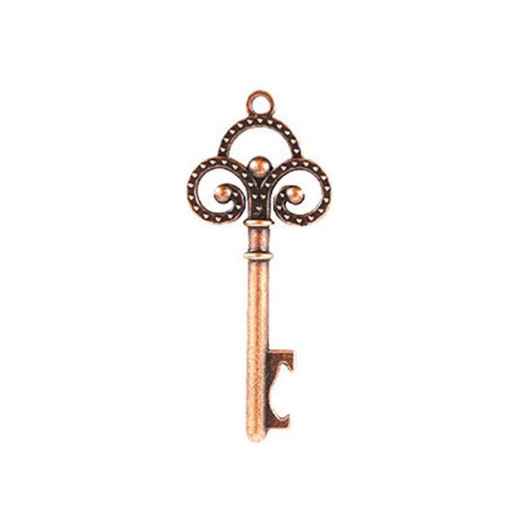 xiegk-มินิ-วินเทจ-ของชำร่วยงานแต่งงาน-โลหะ-อุปกรณ์บาร์-รูปกุญแจ-อุปกรณ์ครัว-กุญแจโครงกระดูก-ที่เปิดเบียร์-พวงกุญแจที่เปิดขวด