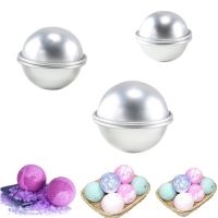 6Pcs DIY Bath Bomb Mold Sphere Round Ball Molds Tool Supplies xobw