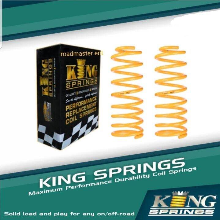 King Spring Progessive Coil Spring Toyota Fortuner 4X4 / Hilux 4x4 For