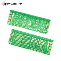 2pcs IFlight Blitz Practice Soldering Board Flight Controller PCB ESC Welding Technique Exercise 100x40mm for DIY RC FPV Drone Electrical Circuitry Pa