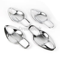 ฝาครอบชามมือจับประตูด้านนอกรถสำหรับ Nissan Qashqai 2014 2015 2016 Chrome Molding Trim