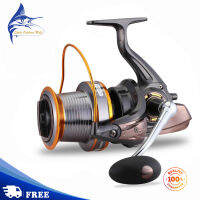 Lj4000-9000 Spinning Fishing Reel โลหะ Cnc Rocker Arm Non-Slip น้ำหนักเบา Ultra Smooth Fishing Tackle