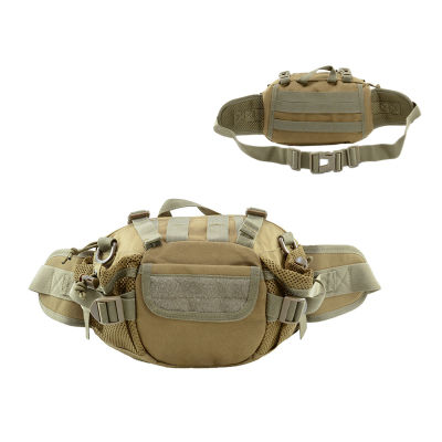 กระเป๋าพรางไหล่ข้างเดียว Slant Cross Multi Function Tactical Sports Bag Outdoor One Shoulder Bag Mens Oxford