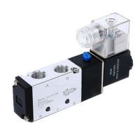 ( PRO+++ ) โปรแน่น.. (อย่างดี) โซอยด์วาล์ว Solenoid Valve 4V210-08 โลหะชุปนิกเกิล Air Control 5/2 12V 24V 110V 240V ใช้กับแตรลม ราคาสุดคุ้ม วาล์ว ควบคุม ทิศทาง วาล์ว ไฮ ด รอ ลิ ก วาล์ว ทาง เดียว วาล์ว กัน กลับ pvc