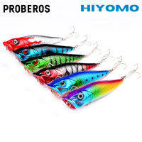 PROBEROS 1PCS Top Water Popper เหยื่อเหยื่อ Ultralight 9.3ซม. 12.5G Bionic Hard Fishing Lure Casting เครื่องมือตกปลา Toman Killer DW1002