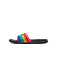 rainbow nike sandals