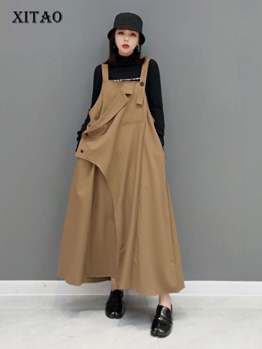 xitao-dress-asymmetrical-camisole-loose-suspenders-dress