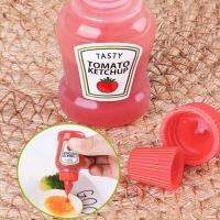 【CC】 Squeeze Bottle Sauce Ketchup Small Salad Dressing Bento Seasoning Storage Jar Accessories