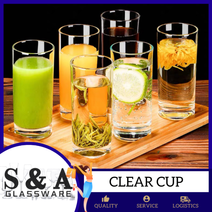 S&A GLASSWARE [6PCS] 10A(210ML) 9A(200ML) 12A(280ML) 14A(250ML) High