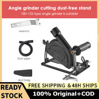 【คลังสินค้าพร้อม】Hand Angle Grinder Converter To Cutter 40Mm Depth Adjustable Grinder Bracket To Cutting Woodworking Table Tool With Guide Rule