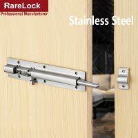 Stainless Latch Door Lock Bolts for Storage-box Air Box Garden Gate Sliding Window Wardrobe DIY Hardware Rarelock MS359 A