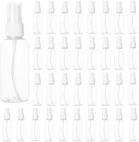 10PCS 30ml 50ml 100ml Spray Bottle Mist Sprayer Clear Fine Empty Travel Reusable Liquid Water Hair Cleaning Solutions Container Travel Size Bottles Co