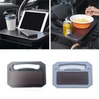 】【=-【 Auto Steering Wheel Desk, Laptop, Tablet, Car Travel Table,  Eating Hook On Steering Wheel Tray,Fits Most Vehicles H8WE