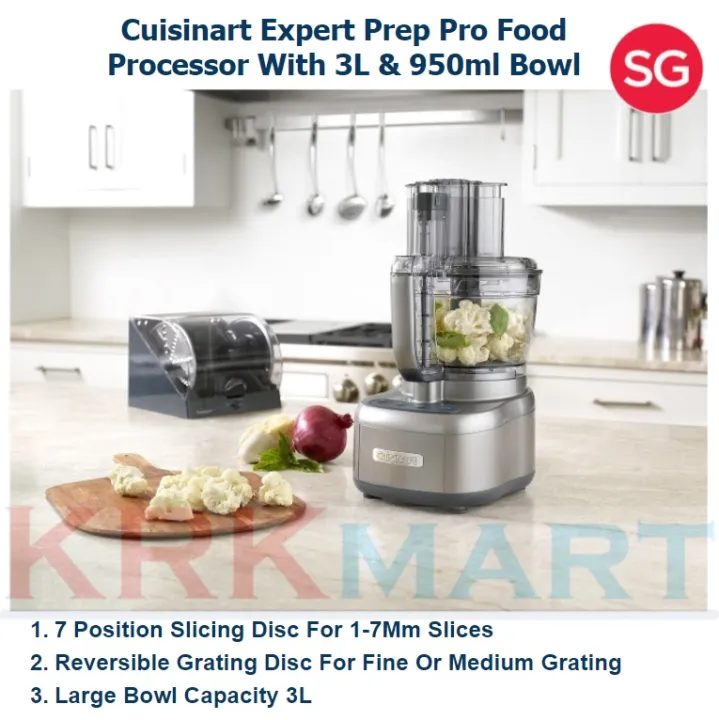 Cuisinart Expert Prep Pro Food Processor 500W With 3L & 950ml Bowl