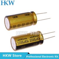 2pcs NICHICON 3300UF 63V 20X40mm FW Series Electrolytic Capacitors Hi-Fi Audio Capacitor New and 63V3300UF 20*40MM