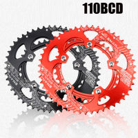 จักรยานรูปไข่ Chainring 110BCD จักรยานถนนรอบ Chainring Chainwheel ขี่จักรยานชิ้นส่วน (กับ5เหล็กคู่แผ่นเล็บ)