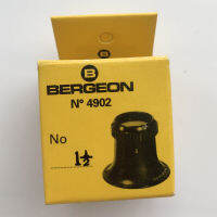 Bergeon 4902 Aplanatic ช่างทำนาฬิกาแว่นขยายแว่นตา dengan Loupe Cincin Skru