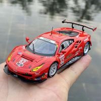 Bburago 1:43 Ferrari 488GTE 312จุด F430GTC 308GTB 458GT3 488ท้าทายล้อแม็กรถแข่งรุ่น D Iecasts โลหะของเล่น Collection888