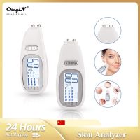 Ckeyin 3 In 1 Skin Analyzer Portable LCD Digital Facial Moisture Tester Face Oil Content Beauty Care Precision Detection Device