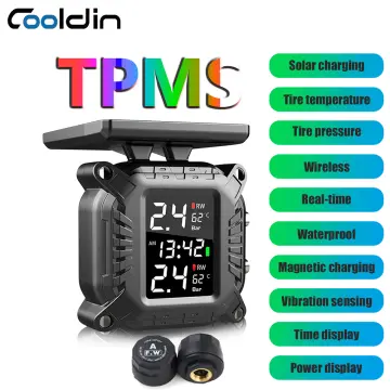 Motorcycle TPMS Moto Tire Pressure Monitoring System For Motorbike Motor  Bike Scooter TMPS Tyre Sensor