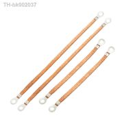 ✚□ 4X Engine Ground Strap Copper Cable 5/16 Ends For Car Truck Firewall Engine Body CABLE FIREWALL Cars Truck Replacement