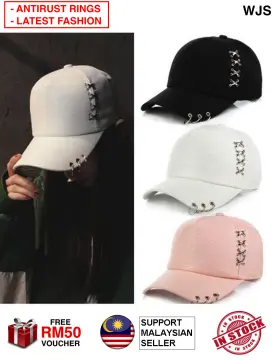 Hot Selling Fashion Iron Ring Ball Kpop Hats Adjustable Baseball