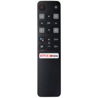 New Original RC802V FNR1 Voice Remote Control For TCL Android 4K Smart TV Netflix YouTube 49P30FS 65P8S 55C715 49S6800 43S434