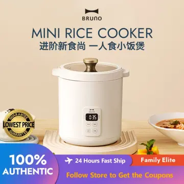 BRUNO Mini Retro Rice Cooker Small 2 Person Dormitory Small Rice