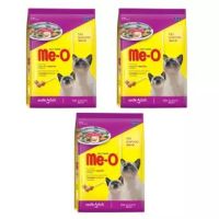 Me-O Cat Food Seafood 1.2kg (3 Pack) อาหารแมว มีโอ แบบเม็ด สูตรซีฟู้ด ขนาด 1.2 กิโลกรัม (3ถุง)