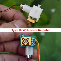 มอเตอร์เกียร์หนอนแบบไม่มีแกน714 1ชิ้นลดความเร็วตัวลดกระแสตรง1.5V-3V กระปุกเกียร์เกียร์พวงมาลัยขนาดเล็ก Ndfeb 360องศา