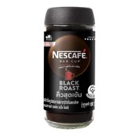 Nescafe Red Cup Black Roast | กาแฟสำเร็จรูปผสมกาแฟอาราบิก้าคั่วบดละเอียด เนสกาแฟ เรดคัพ แบล็คโรสต์ 100 กรัม