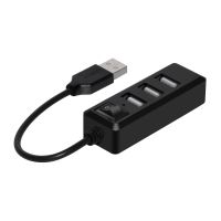 【Versatile】 USB ความเร็วสูง4พอร์ต USB Hub Extension Adapter USB Splitter Power Interface สำหรับ PC อุปกรณ์เสริมคอมพิวเตอร์