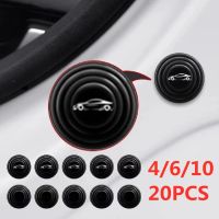 20Pcs/lot Car Trunk Sound Insulation Pad Universal Car Door Shock Absorbing Gasket For VW Shockproof Thickening Cushion Stickers