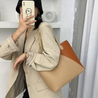 Fashion Womens Handbag Large Capacity Travel Leisure Shoulder Bag Luxury High Quality PU Leather Tote Bag