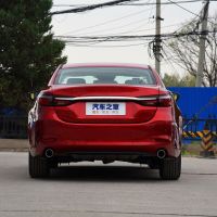 สีแดงซ้ายซ้ายซ้าย “》 :{}: อุปกรณ์เสริมรถยนต์รถพ่วงครอบตะขอสำหรับ Mazda 6 Atenza 2019 ~ 2023ดึงตัวลากจูงฝาปิดขอเกี่ยวกับลากจูง