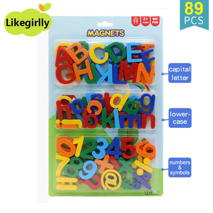 ABC 123 alphabet Letters Numbers Math Symbols Stickers Ref Children's Educational