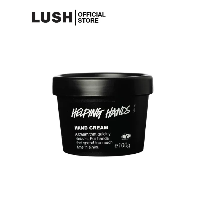LUSH ครีมทามือ HELPING HANDS HAND CREAM 100g Lazada.co.th