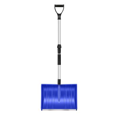 Large Portable Snow Shovel for Driveway, Lightweight Garden Folding Shovel with Handle, Wide Snow Removal for Car