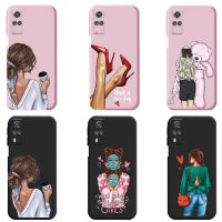 ❐ For Vivo Y31 2021 Case Pretty Girls Soft Shockproof Cover for Vivo Y51 Y51A Y 51 31 VivoY31 2021 6.58 Funda For Vivo V2036 Case