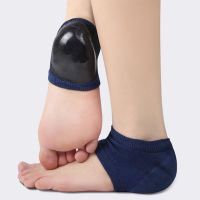 1 Pair Heel Spur Pads Cozy Perfect Fit Wear resistant Women Men Foot Heel Protector Foot Care Heel Cushion Feet Care Socks