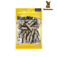 MUNZNIE ขนมสุนัขปลาซาร์ดีนอบแห้ง 100% (160g.)