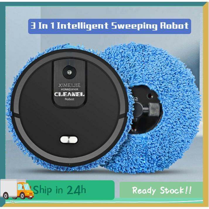 Vacuum Intelligent Sweeping Robot 3 in 1 Vacuum Cleaner Rechargeable