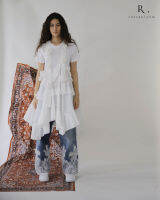 Rotsaniyom WORTH Ruffled Detailing T-shirt Dress / ทีเชิ้ตเดรสตกแต่งระบาย