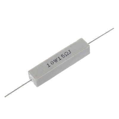 5 Pcs 10W Watt 15 ohm 5% Wirewound Ceramic Cement Resistor