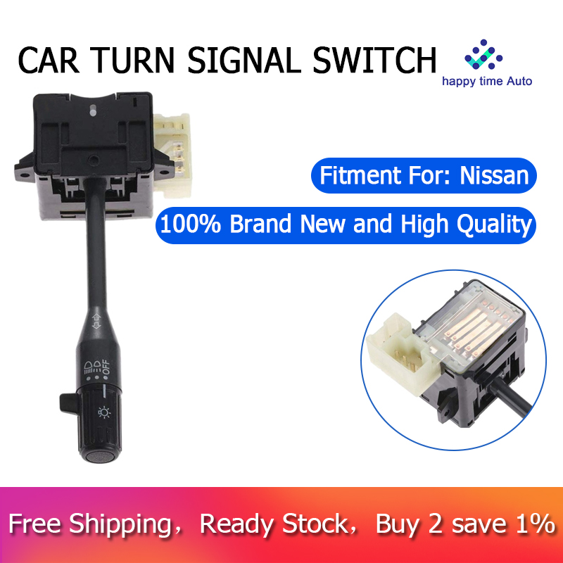 Color : Black Happy Shop Steering Column Switch Car Turn Signal Switch Lever for Nissan Pathfinder D21 D720 Pickup Sentra Stanza signal 