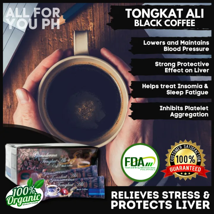 DYNAPHARM GANODERMA AND TONGKAT ALI BLACK COFFEE. ANTITUMOR, ANTI