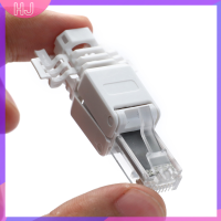 【HJ】 NO CRIMP Ethernet CABLE TOOL-ปลั๊กหัวคริสตัลน้อย CAT6 RJ45 CONNECTOR